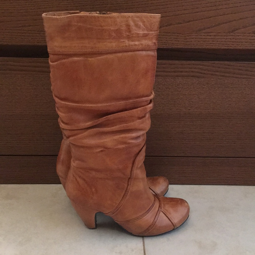 Miz Mooz cognac boots